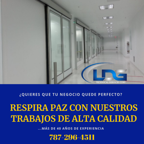 • Rolling Doors
• High Speed Doors
• Operable Walls
• Dock Levelers
• Juntas de Expansion
• Toilet
• Partitions
• Wire Mens
• Puertas a Prueba de Incendios
• Vientos
• Railing track,
• Safety Products.
Además ofrecemos mantenimiento preventivo y de emergencia de todos los equipos mencionados.