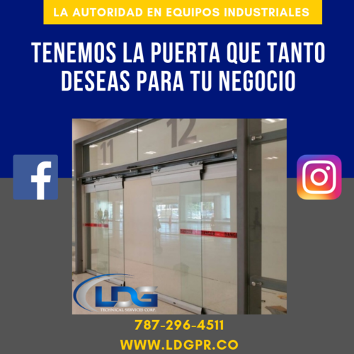 • Rolling Doors
• High Speed Doors
• Operable Walls
• Dock Levelers
• Juntas de Expansion
• Toilet
• Partitions
• Wire Mens
• Puertas a Prueba de Incendios
• Vientos
• Railing track,
• Safety Products.
Además ofrecemos mantenimiento preventivo y de emergencia de todos los equipos mencionados.