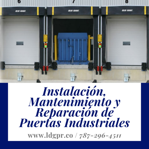 • Rolling Doors
• High Speed Doors
• Operable Walls
• Dock Levelers
• Juntas de Expansion
• Toilet
• Partitions
• Wire Mens
• Puertas a Prueba de Incendios
• Vientos
• Railing track,
• Safety Products.
Además ofrecemos mantenimiento preventivo y de emergencia de todos los equipos mencionados.