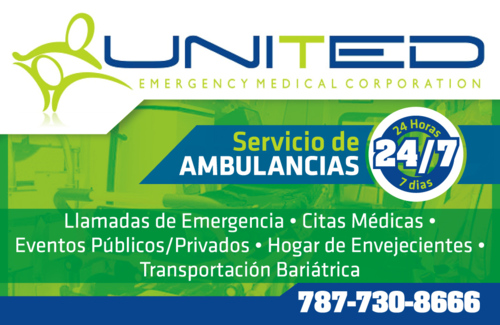                                                                                             Ambulancia
• Emergencia Médica 
• Transporte Intrahospitalario
                                                                                    