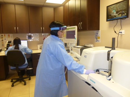                                                                                             En menos de 1 hora:
• Pruebas de COVID-19
• Mycoplasma
• Influenza
• CBC
• Glucosa
• VDRL/RPR
• Urinalisis
• "Bleeding Time"
• Influenza A y B
• Prueba de embarazo
• Occult Blood
• Hematología
• Química
• Parasitología
• Serología

Realizamos:
• Visitas a Domicilio por Cita Previa
• Pruebas de Matrimonio
• Certificados de Salud para Compañías, Industrias y Farmaceúticas
• Pruebas de Dopaje

• Puedes acceder a tus resultados electrónicamente desde cualquier lugar de forma segura.
Contamos con amplio estacionamiento para su comodidad.
                                                                                    