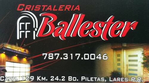                                                                                             Fabricamos e instalamos: -Puertas sólidas en aluminio -Ventanas de seguridad -Screens -Cortinas de baños a la medida -Puertas con vitrales -Fachadas comerciales -Tormenteras -Topes de Mesas -Puertas de closets en equipo -Sliding Doors -Paredes en espejo -Retrovisores de auto
                                                                                    