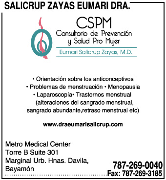 • Orientación sobre los anticonceptivos
• Problemas de menstruación
• Menopausia
• Laparoscopía
• Trastorno menstrual (alteraciones del sangrado menstrual, sangrado abundante, retraso menstrual,
• Miomatosis uterina (tumores del útero)
• Tumor o quistes del Ovario
• Problemas de vías urinarias: Incontinencia urinaria, infección vías urinarias, salida involuntaria de orina a los esfuerzos, urgencia urinaria
• Entre otros