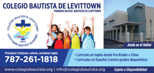 Entre nuestros ofrecimientos tenemos:
• Coro
• Equipos de "Volleyball", "Soccer" y Baloncesto
• Ofrecemos tutorias de 3:00PM/4:00PM
• Estudio extendido hasta las 5:30 PM
• Currículo en Inglés ABEKA