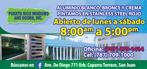 Cotizamos en la comodidad de su hogar. Puertas y ventanas de seguridad en aluminio y cristal. Trabajamos 5 días laborables.