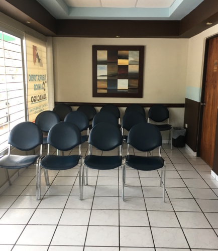                                                                                             • Prueba de influenza
• CBC
• Pruebas de embarazo
• Pruebas WIC
• Pruebas de dopaje
• Pruebas de tiroide
• Pruebas de lípido (colesterol y triglicéridos)
• Pruebas para matrimonio
• Pruebas de hemoglobina
• Servicio al hogar
• Resultados en 24 horas (pruebas de rutina)
• Resultados Electronicamente
                                                                                    