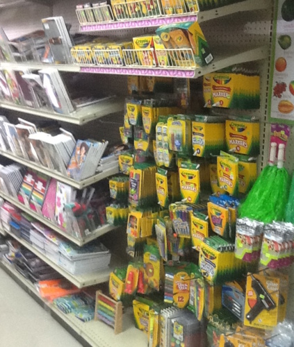                                                                                             • Joyería Forever Cristal
• Envoltura de regalo
• Departamento de equipo médico, muletas andadores, bastones
• Gran variedad de efectos y equipos escolares y de oficina
• Juguetes
• Perfumería y cosméticos.
• Carteras
• Mini market
• Joyería
                                                                                    