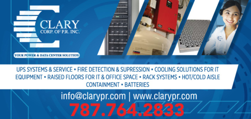                                                                                             Podemos suministrarle la línea más amplia de sistemas y servicio UPS. 

En adición, se puede proporcionar lo siguiente:

 • Contención de pasillos calientes y fríos
 • Soluciones de detección y supresión de incendios
 • Soluciones de enfriamiento para equipos de TI
 • Pisos elevados para espacios IT  y oficinas
 • Centros de energía
 • Reguladores de voltaje de grado industrial y de computadora
 • Baterías y cargadores de baterías de níquel-cadmio
  • Análisis de Potencia y Servicios de Consultoría
  • Soluciones de acondicionamiento de energía para el hogar y las pequeñas empresas
  • Sistemas de bastidor de baja y alta densidad
  • Soluciones de Seguridad y Monitoreo
                                                                                    