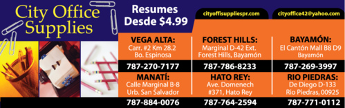 Servicio de Grabado en:
Agendas, Bolígrafos, Placas, Trofeos y otros. Nuestros Servicios más solicitados son: Copias en B/N desde .03, Resume desde $4.99, Copias a Color desde .29 entre otros precios.