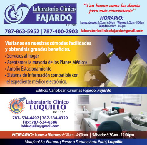 Laboratorio Clinico Fajardo Infopaginas