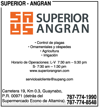                                                                                             • Control de Plagas
• Ornamentales y Céspedes
• Agricultura
• Irrigación
                                                                                    