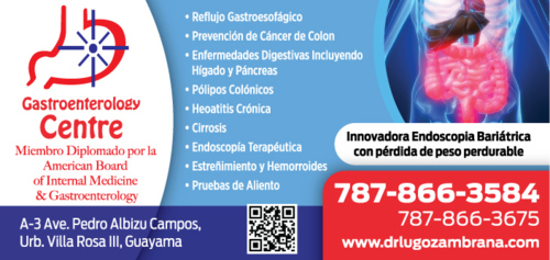                                                                                             Atendemos:
Reflujos
Gastroesofágico 
Prevención de cáncer de colon
Pólipos colónicos
Hepatitis cronica 
Cirrosis
Enfermedades digestivas incluyendo hígado y páncreas.
                                                                                    