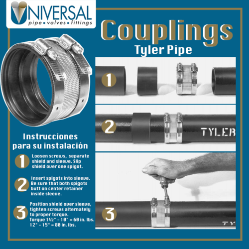 Universal Pipe, Valves & Fittings Infopáginas