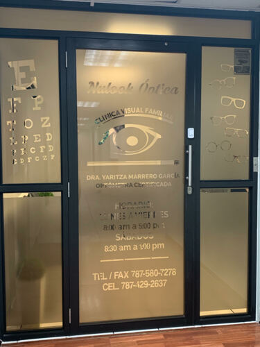                                                                                             • Examen visual para toda la familia
• Prevención de glaucoma y retinopatía diabética
• Se aceptan planes médicos comerciales, Advantage y el plan de salud del gobierno de Puerto Rico
• Contamos con servicio de laboratorio para corte y monte y espejuelos listos en una hora para visión sencilla
                                                                                    
