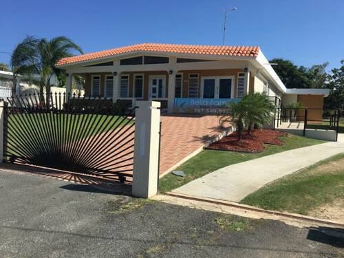 Hogar y cuido de ancianos.