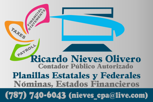                                                                                             • Contabilidad
• Planillas Corporativas
• Planillas Individuales
• Planillas Municipales
• Estados Financieros 
• Servicios de Nómina
• Consultoria Financiera
• Estados Financieros
• Gestoría
• Permisos
• Patente/Crim
                                                                                    