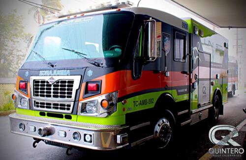                                                                                             Ambulancia
• Emergencia Médica 
• Transporte Intrahospitalario
                                                                                    