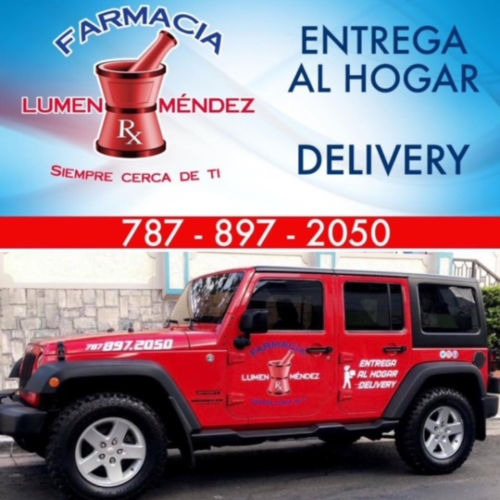                                                                                             • Etiquetas parlantes (para personas no videntes)
• Foto Receta -Vía texto/WhatsApp
• Despacho de recetas enviadas por email, fax, e-prescribing (receta electrónica)
• Entrega de medicamentos a tu hogar Delivery
• Servicio Especializado a Hogares de Envejecientes
• Centro de Vacunación
• Equipo Médico (andadores, muletas, sillas y más)
• Colecturía Digital (sellos, certificados, licencias)
• Fotografía (real de ID, Pasaportes, Impresiones)
• Pago de facturas (AEE, AAA, Teléfono, Cable)
• Recarga de tarjetas y celulares
• Lotería electrónica
• Efectos Escolares (trabajos, láminas y más)
• Fotocopias y envío de fax
• Joyería fina
• Productos de belleza
• Carteras finas
• Envoltura de regalos
• Motivos de cumpleaños (globos-helio)
• Productos para bebé
• Perfumería
• Efectos religiosos
• Tarjetas de regalos (videojuegos y más)
• Juguetes
• Productos para mascotas
• Recetas parlantes
                                                                                    