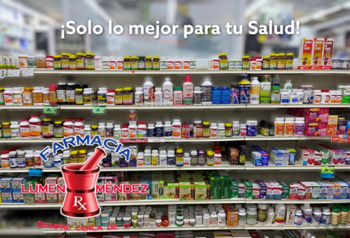                                                                                             • Etiquetas parlantes (para personas no videntes)
• Foto Receta -Vía texto/WhatsApp
• Despacho de recetas enviadas por email, fax, e-prescribing (receta electrónica)
• Entrega de medicamentos a tu hogar Delivery
• Servicio Especializado a Hogares de Envejecientes
• Centro de Vacunación
• Equipo Médico (andadores, muletas, sillas y más)
• Colecturía Digital (sellos, certificados, licencias)
• Fotografía (real de ID, Pasaportes, Impresiones)
• Pago de facturas (AEE, AAA, Teléfono, Cable)
• Recarga de tarjetas y celulares
• Lotería electrónica
• Efectos Escolares (trabajos, láminas y más)
• Fotocopias y envío de fax
• Joyería fina
• Productos de belleza
• Carteras finas
• Envoltura de regalos
• Motivos de cumpleaños (globos-helio)
• Productos para bebé
• Perfumería
• Efectos religiosos
• Tarjetas de regalos (videojuegos y más)
• Juguetes
• Productos para mascotas
• Recetas parlantes
                                                                                    