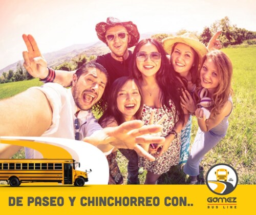 Gómez Bus Line / Caribe Tours
• Excursions
• Travels
• School buses
• Motor Coaches
• Mini buses
• Go
•Shuttle bus
• School, tourist and private transportation to the entire island.