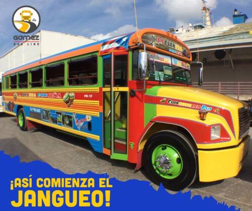 Gómez Bus Line / Caribe Tours
• Excursions
• Travels
• School buses
• Motor Coaches
• Mini buses
• Go
•Shuttle bus
• School, tourist and private transportation to the entire island.