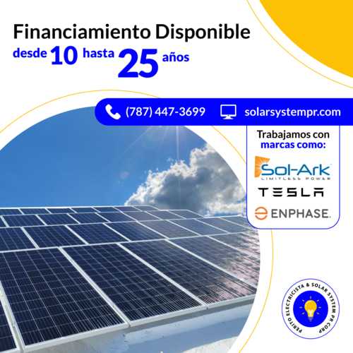                                                                                             • Trabajos Eléctricos en General

Servicios Residencial y Comercial a toda la Isla
• Censo de Carga
• Certificaciones Eléctricas
• Corto circuito
• Instalación de Plantas Eléctricas
• Paneles Eléctricos
• Instalación de Muelas del Contador
• Instalación de Toma de Contadores
• Mantenimiento de Subestaciones
 
Sistemas de Energía Renovable
• Venta e Instalación de Sistemas de Energía Solar o Sistemas de Energía Renovable o Placas Solares
• Sistemas Solares instalados por peritos electricistas con garantía y financiamiento*
                                                                                    