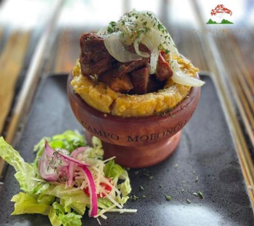                                                                                             Campo Mofongo
• Restaurante
• Coctelería
• Eventos privados (familiar y corporativo)
• Parking
• WiFi
• Pet Friendly
                                                                                    