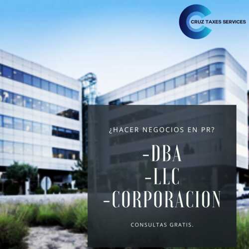                                                                                             Cruz Taxes Services LLC
                                                                                    