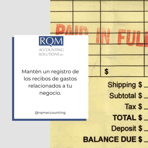                                                                                             RQM Accounting Solutions LLC
• Auditoría
• Contabilidad
• Estados Financieros
• Planillas
• Consultoría
• Nómina
• Permisos
                                                                                    