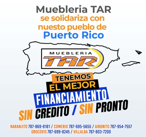                                                                                             • Mattress
• Juegos de comedor
• Juegos de Sala
• Enseres Eléctricos - estufas, neveras, lavadoras, secadoras
• Servicios de Entrega e Instalación
• Sin Crédito
• Sin Pronto
• Rápido y Fácil
                                                                                    