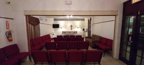                                                                                             Funeraria Santo Cristo de la Salud
• Arreglos Funerarios
• Cremación
• Traslado de Cadáveres dentro y fuera de Puerto Rico
• Servicio de embalsamador las 24 horas
• Cómodas instalaciones con estacionamiento
• Contamos con planta de energía eléctrica
                                                                                    