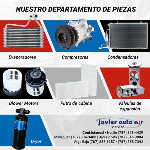                                                                                             • Venta y Distribución de Piezas de aires acondicionados para autos
                                                                                    