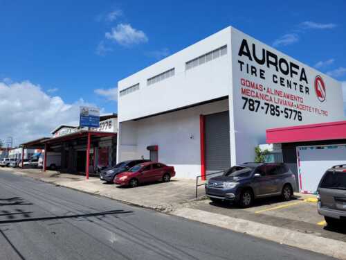                                                                                             Aurofa Tire Center
• Gomas para todo Vehículo	
• Reparación, Balanceo y Rotación de Gomas
• Baterías
• Alineamiento Computarizado
• Tren Delantero
• Frenos ( ABS)
• Cambio Aceite y Filtro
• Shock Absorbers
• Alternadores, Starters, Radiadores
• Taller de mecánica
                                                                                    