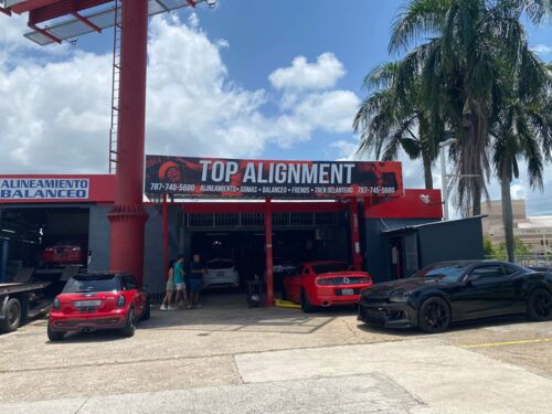                                                                                             Además de alineamiento, también hacemos:
•  Alineamiento y Balanceo
•  Mecánica Liviana
•  Evaluación de Autos
• Frenos
• Reparación de gomas
• Tren delantero
• Rotación
• Balanceo electrónico
• Cambio de aceite y filtro
• Tune-up
• Mecánica liviana
• Venta de gomas y baterías.
• Recuerde: ¡Si necesita reparación de gomas, estamos a su orden!
• ¡Servicio rápido y profesional!
                                                                                    