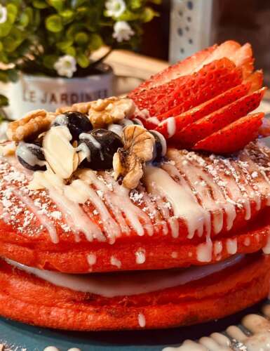                                                                                             • Restaurante de Brunch
• Desayunos
• Café 
• Croissants
• Pancakes
• Waffles
• Sándwiches 
• Bebidas
• Batidas
                                                                                    