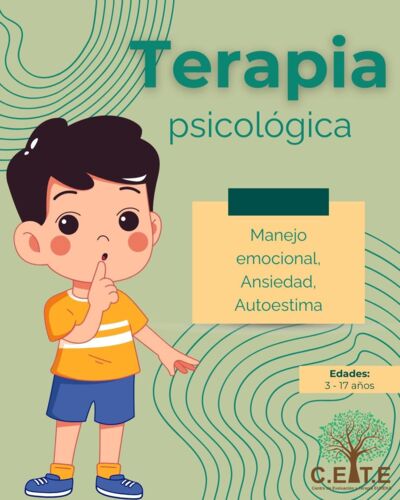 Evaluación integral
• Terapia Física
• Terapia Educativa
• Terapia Psicológica (Manejo emocional, Ansiedad, Autoestima)
• Terapia del habla
• Terapia ocupacional
• Disfagia