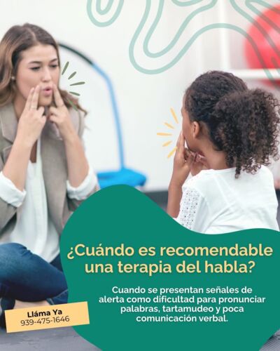 Evaluación integral
• Terapia Física
• Terapia Educativa
• Terapia Psicológica (Manejo emocional, Ansiedad, Autoestima)
• Terapia del habla
• Terapia ocupacional
• Disfagia