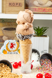                                                                                             • Desayuno 
• Almuerzo 
• Cena 
• Café y bebidas 
• Gelatos 
• Sorbete 
• Productos sin azúcar 
• Acai
                                                                                    