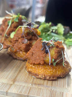                                                                                             • Appetizers
• Meat dishes
• Seafood dishes
• Mofongo
• Hamburgers
• Pasta dishes
• Salads
• Desserts
• Cocktails
                                                                                    