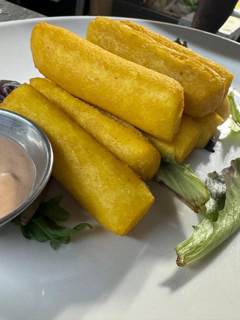                                                                                             • Appetizers
• Meat dishes
• Seafood dishes
• Mofongo
• Hamburgers
• Pasta dishes
• Salads
• Desserts
• Cocktails
                                                                                    