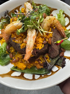                                                                                             • Appetizers
• Meat dishes
• Seafood dishes
• Mofongo
• Hamburgers
• Pasta dishes
• Salads
• Desserts
• Cocktails
                                                                                    