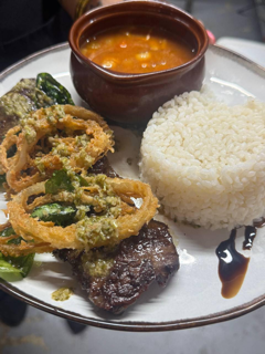                                                                                             • Appetizers
• Meat dishes
• Seafood dishes
• Mofongo
• Hamburgers
• Pasta dishes
• Salads
• Desserts
• Cocktails
                                                                                    