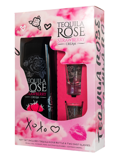 • Tequila Rose Strawberry Cream
• Tequila Rose Gift Set