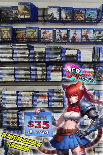Neo Japan Games
• Reparación de consolas de juego
• Venta de consolas
• Venta de juegos
• Trade in de juegos
• Torneos de cartas