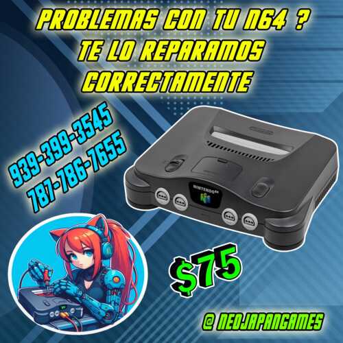 Neo Japan Games
• Reparación de consolas de juego
• Venta de consolas
• Venta de juegos
• Trade in de juegos
• Torneos de cartas