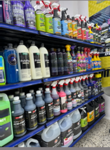                                                                                             • Venta de accesorios de carro
• Instalación de equipo de música
• Venta de audio
• Luces LED
• Aros
• Productos de detailing
• Auto parts (focos, parrillas, baterías)
                                                                                    