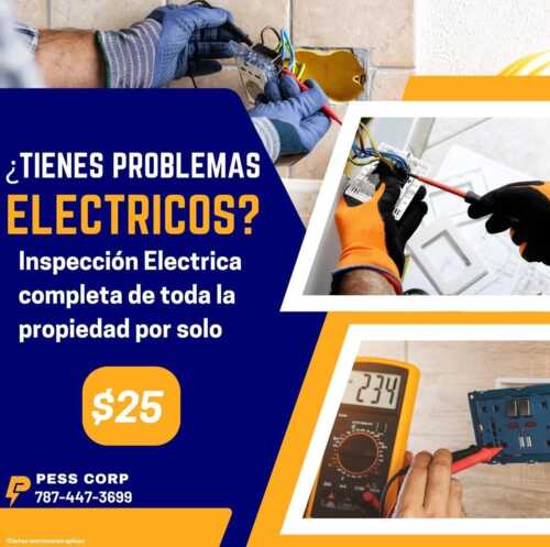                                                                                             • Servicios y productos de energía renovable.
• Trabajos eléctricos para condominios, residencias y negocios.
                                                                                    