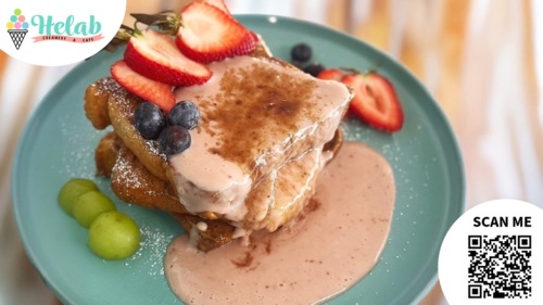                                                                                             •  Mantecados preparados al instante con nitrógeno líquido
• Desayuno y brunch disponible hasta la hora de cierre
•  Almuerzo de lunes a viernes (excepto martes) 
• Brunch los fines de semana, ideal para parejas y familias
                                                                                    