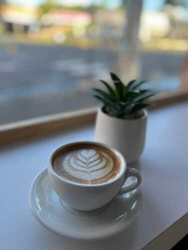                                                                                             • Desayunos
• Café
• Sándwiches
• Brunch
• Postres
• Snacks
• Almuerzos ligeros
• Servicio de Uber Eats y DoorDash
• Salón para reuniones
Ambiente familiar y acogedor
                                                                                    