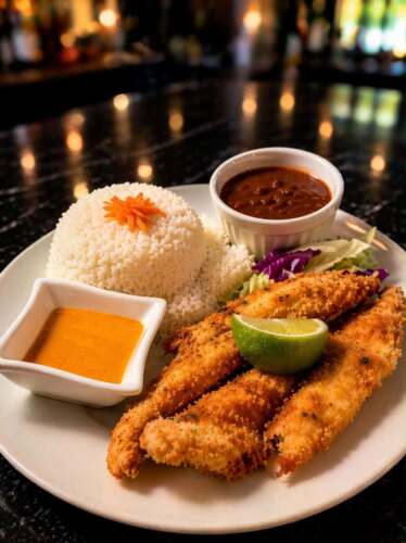                                                                                             • Almuerzos Criollos
• Bebidas
• Coctelería
• Entretenimiento Familiar
                                                                                    